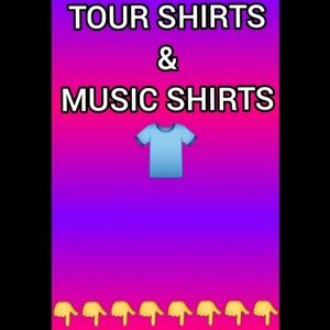 Tour Shirts SMALL MEDIUM LARGE XL XXL